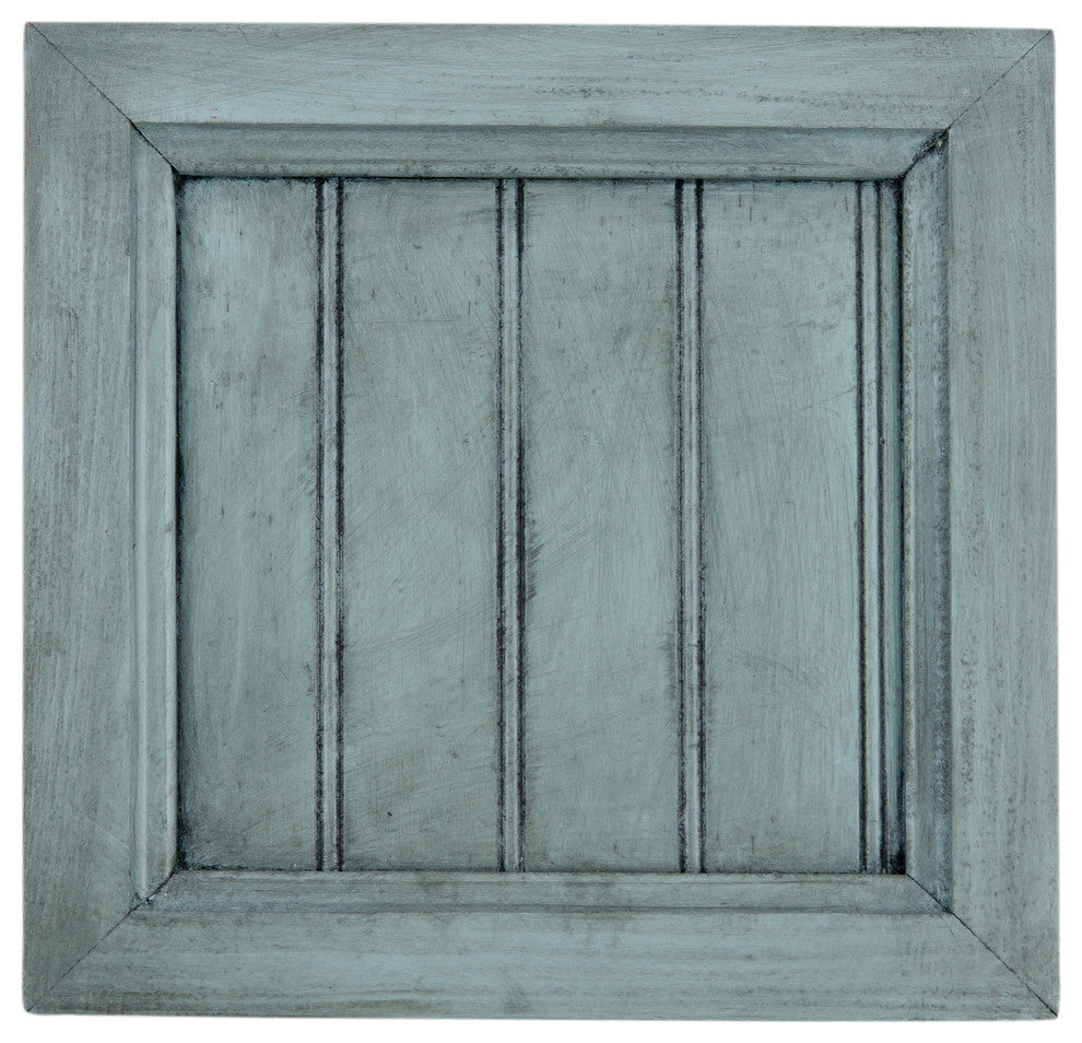 Coastal 36" Open Bookcase, Tempting Turquoise, 84"