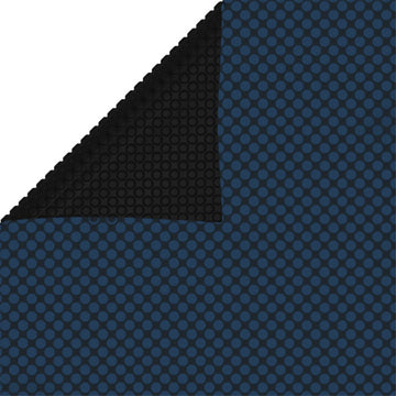 vidaXL Floating PE Solar Pool Film 216.1"x107.9" Black/Blue