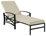 Kaplan Chaise Lounge, Tan