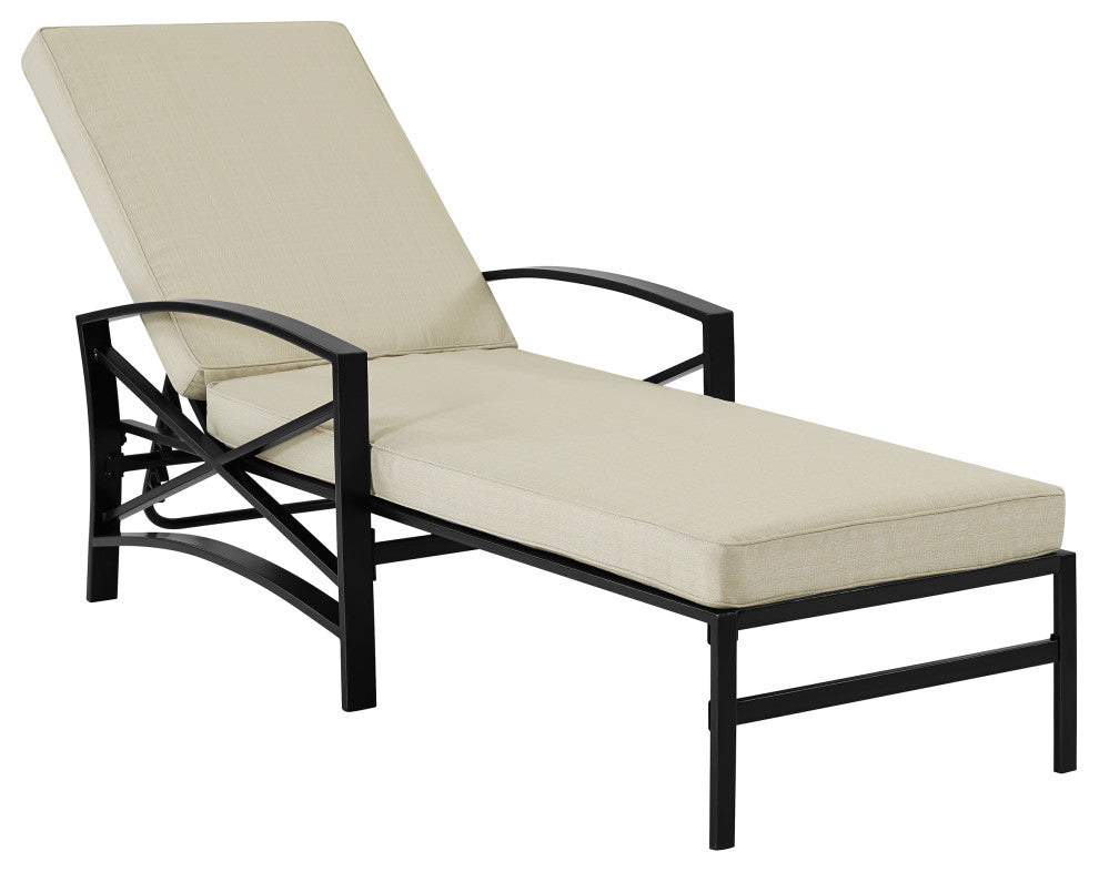 Kaplan Chaise Lounge, Tan