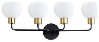 Maxim 11274SWBZS Coraline 4 Light 30"W Bathroom Vanity Light - Bronze Rupert