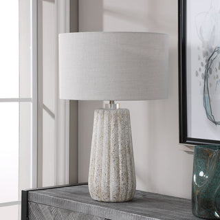 Uttermost Pikes StoneIvory Table Lamp