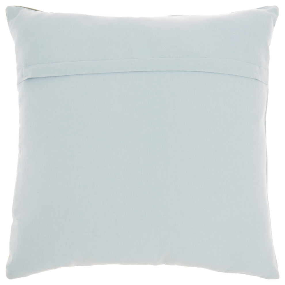 Mina Victory CN031 Throw Pillow, Ocean, 18" x 18"