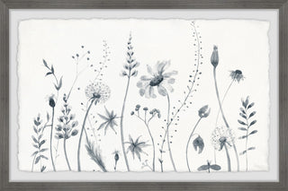 "Flower Fields" Framed Painting Print