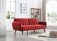 Siena Sofa Bed, Burgundy