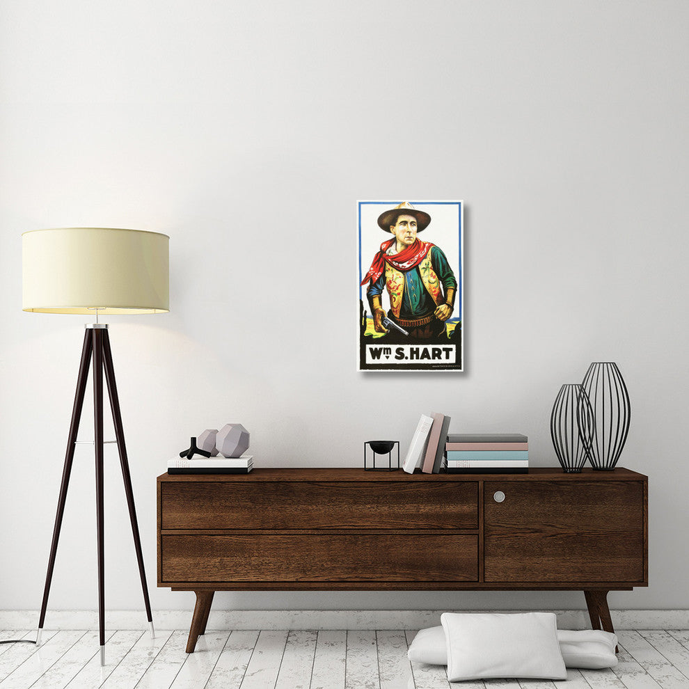 "Wm S Hart" Stretched Canvas Giclee by Hollywood Photo Archive, 19x30"
