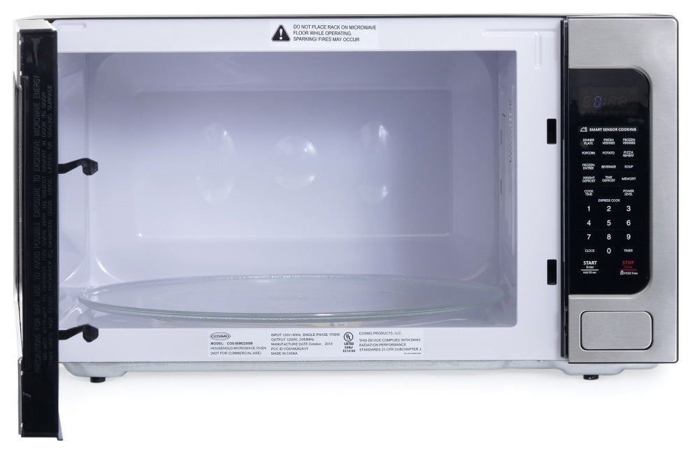 24" Countertop Microwave Oven, 1200W, 2.2 Cu. Ft. with Touch Presets