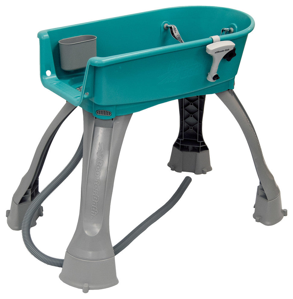 Booster Bath Elevated Pet Bathing Tub Medium, Teal