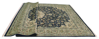 Pak-Persian Deyanira Navy/Gray Rug, 9'0x12'3