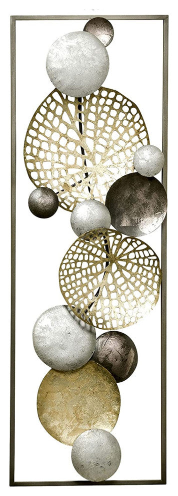 Abstract Dots Botanical Wall Decor, 35"