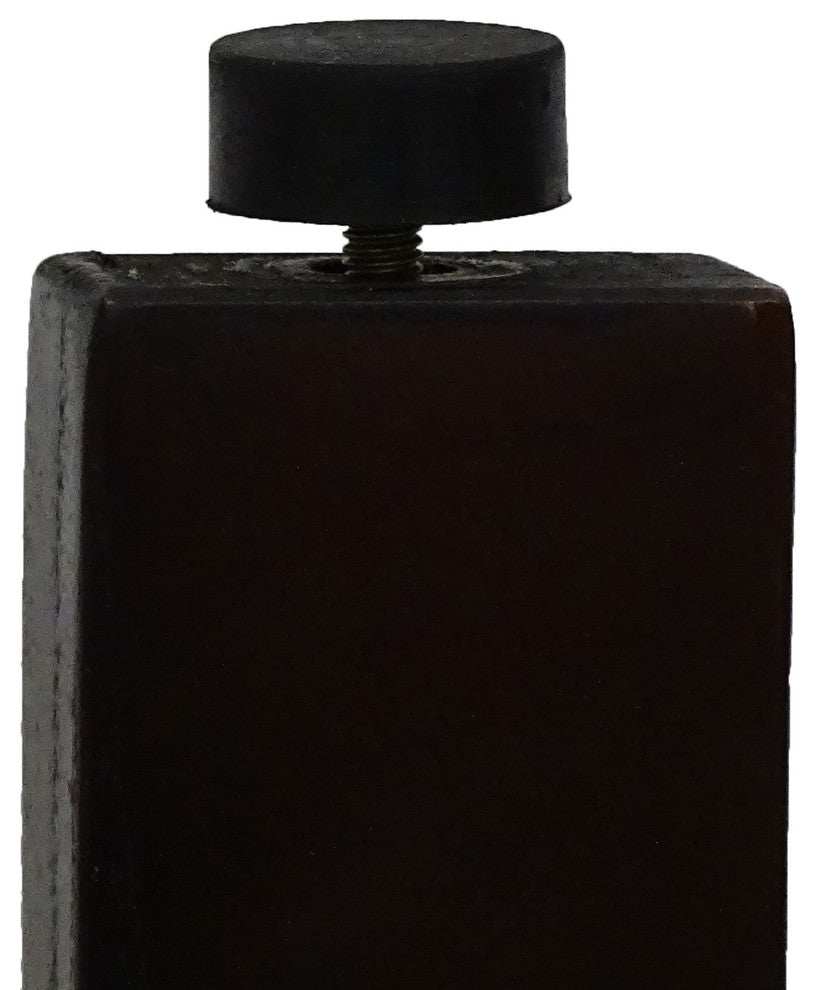 DecoTeak Oasis Teak Corner Shower Stool, Corner Shelf