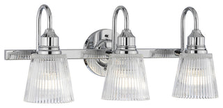 Addison 3 Light Bath Light in Polished Chrome