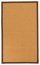 Natural Area Rugs Davlin Custom Sisal Rug, 9' x 12', Fudge Border