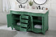 Whitney 60" Double Bathroom Vanity, Vintage Mint