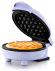 Personal Non-Stick Waffle Maker, Black - 4-inch Waffles in Minutes., Lavender