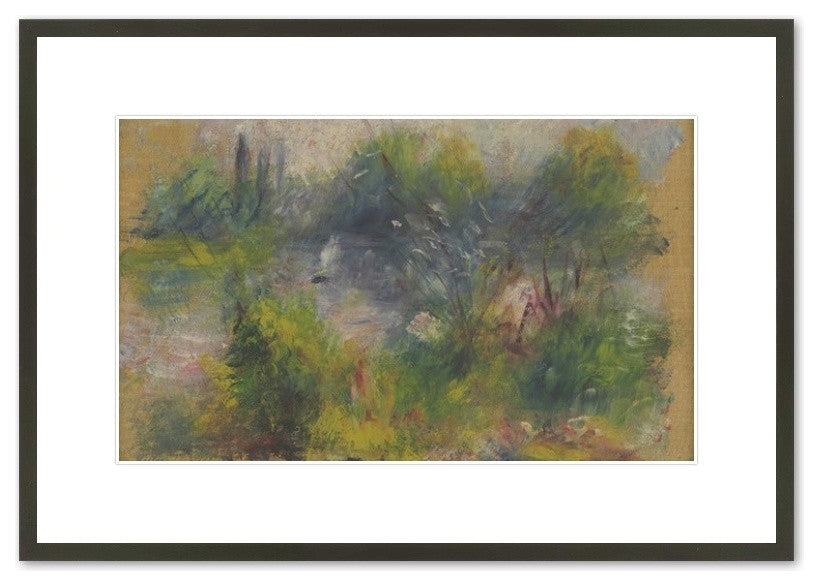 On the Shore of the Seine (Paysage Bord du Seine)