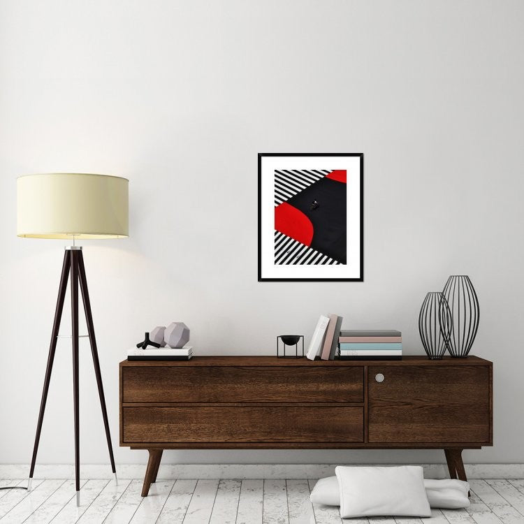 "Along A Road" Framed Digital Print by Keisuke Ikeda, 24"x30"