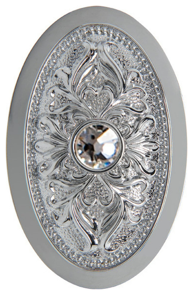 Floridia 1-Light Modern Sconce, Chrome