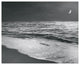 "Moonrise Beach Black and White" Digital Paper Print by Sue Schlabach, 30"x24"