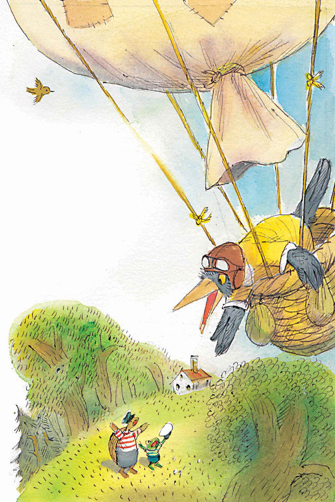 "Fly Away" Painting Print on Canvas by Curtis