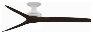 Fanimation Spitfire-KIT-60-F Spitfire 60" 3 Blade Indoor / - Matte White / Dark