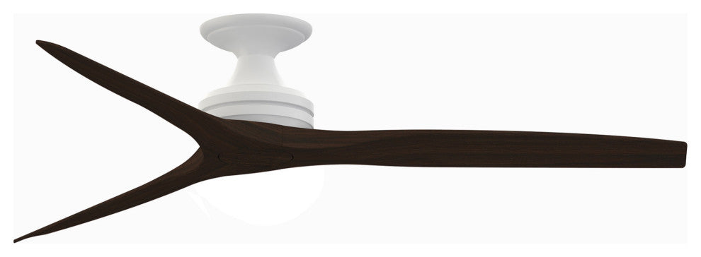 Fanimation Spitfire-KIT-60-F Spitfire 60" 3 Blade Indoor / - Matte White / Dark