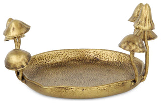 Qinrie Cast Iron Catchall Mushroom Tray