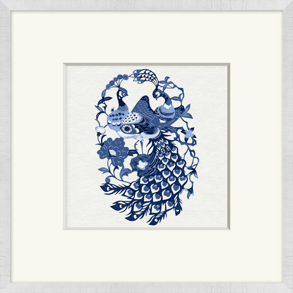 Asian Cut Paper Motif 1, Giclee Reproduction Artwork