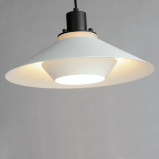 Maxim 11412 Oslo 16"W Pendant - Black / White