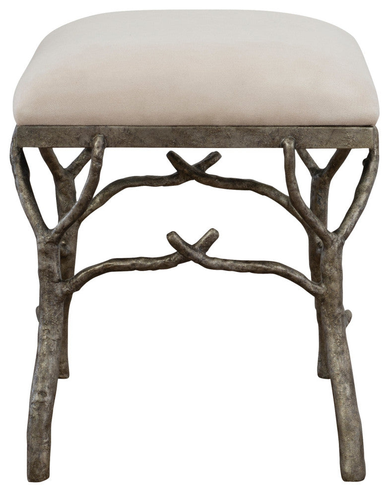 Uttermost Lismore Small Fabric Bench