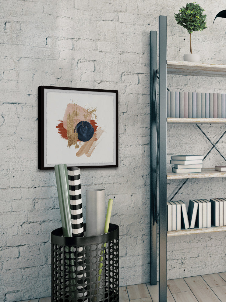 "Cold Mixture" Framed Painting Print