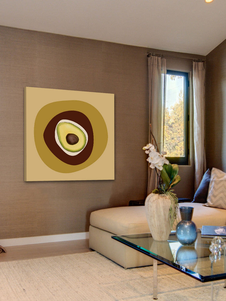 "September Avocado" Painting Print on Canvas by Irena Orlov