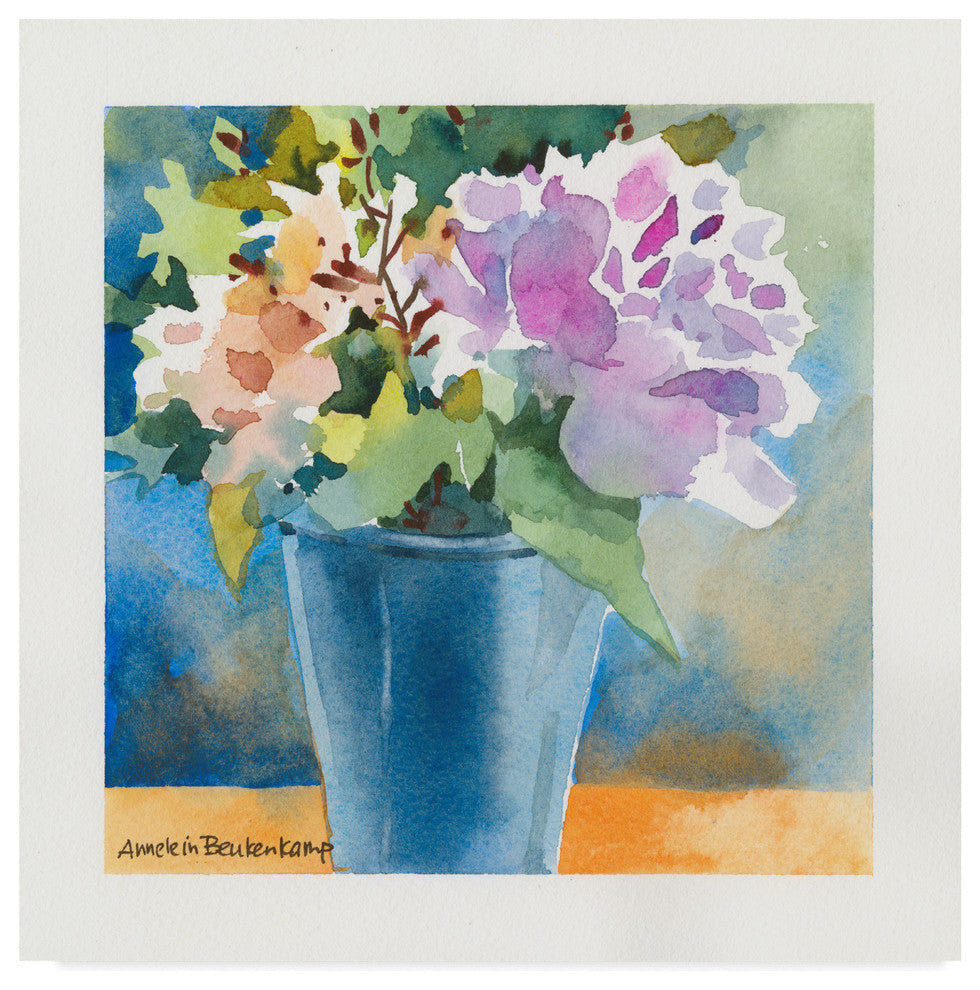 Annelein Beukenkamp 'Posies' Canvas Art