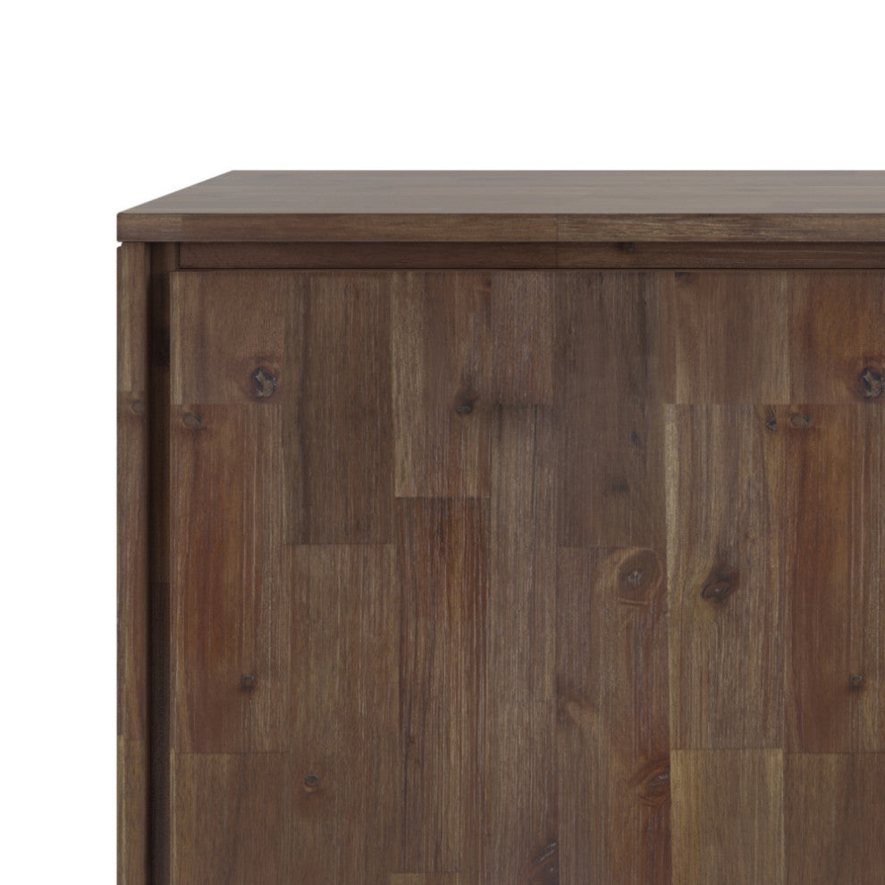 Lowry Sideboard Buffet, Rustic Natural Aged Brown
