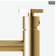 VIGO Ruxton 12" H Single Handle Single Hole Bathroom Vessel Faucet, Matte Brushed Gold