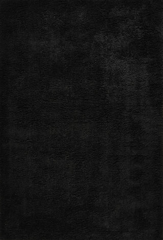 Shag Ivy Black/Rug, Black, 4'3"x6'