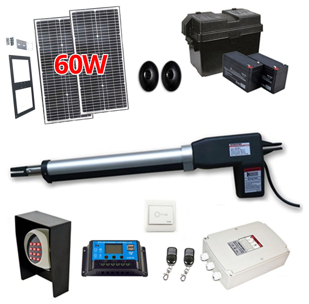 AS600 Single Swing Gate Opener Metal Gate Operator Full Kit