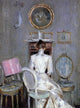Paul Cesar Helleu Madame Helleu in Her Husband's Studio Gallery Wrapped Canvas