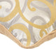 Yellow Throw Pillow Covers 16"x16" Silk, Scrolling All The Way