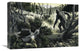 "Spotting Big Foot" Stretched Canvas Giclee by Mort Kunstler, 22x15"