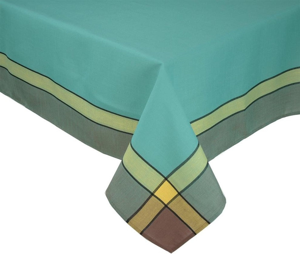 Riviera Table Linens 60"x118" Tablecloth, Teal