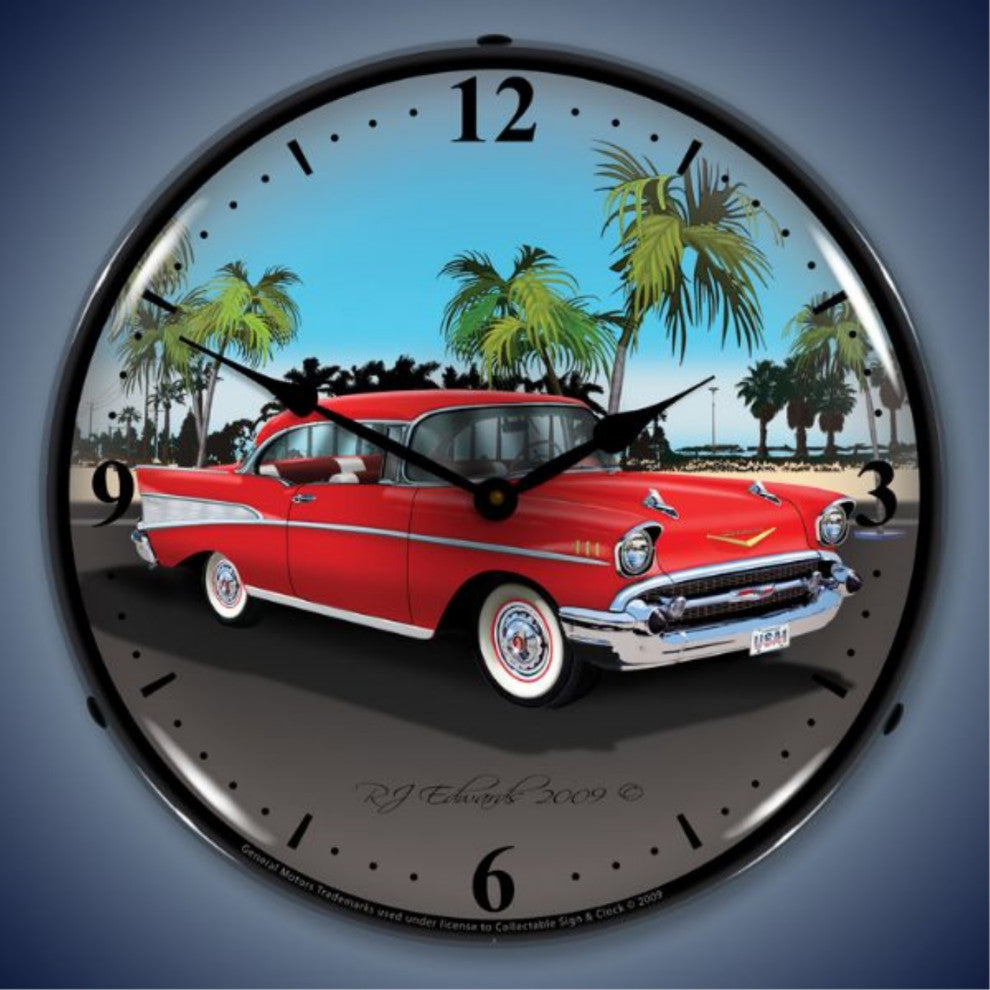 GMRE903198 1957 Chevy Clock
