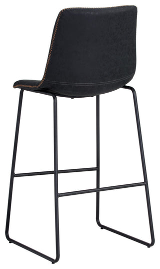 Cal Barstool, Antique Black, Set of 2