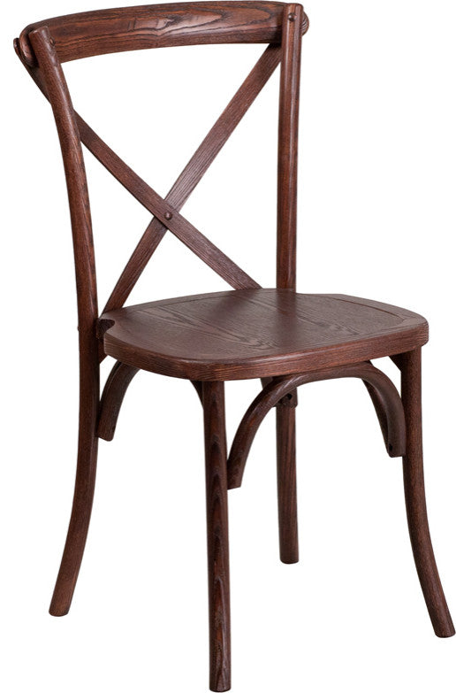 Mahogany Cross Back Chair