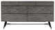 Makena 6 Drawer Dresser in Grey Acacia Wood