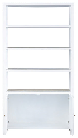 Two Door Etagere Bookcase