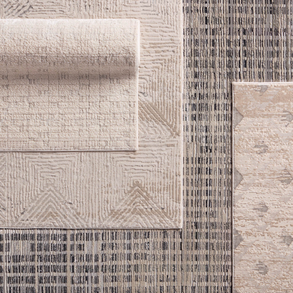 Jaipur Living Adilah Striped Gray/Cream Area Rug 7'10"X10'6"