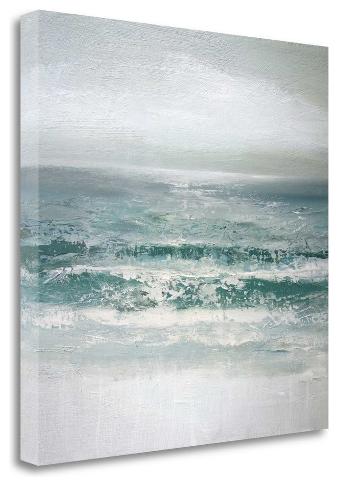 "Waves" By Caroline Gold, Giclee Print on Gallery Wrap Canvas, Ready to Hang