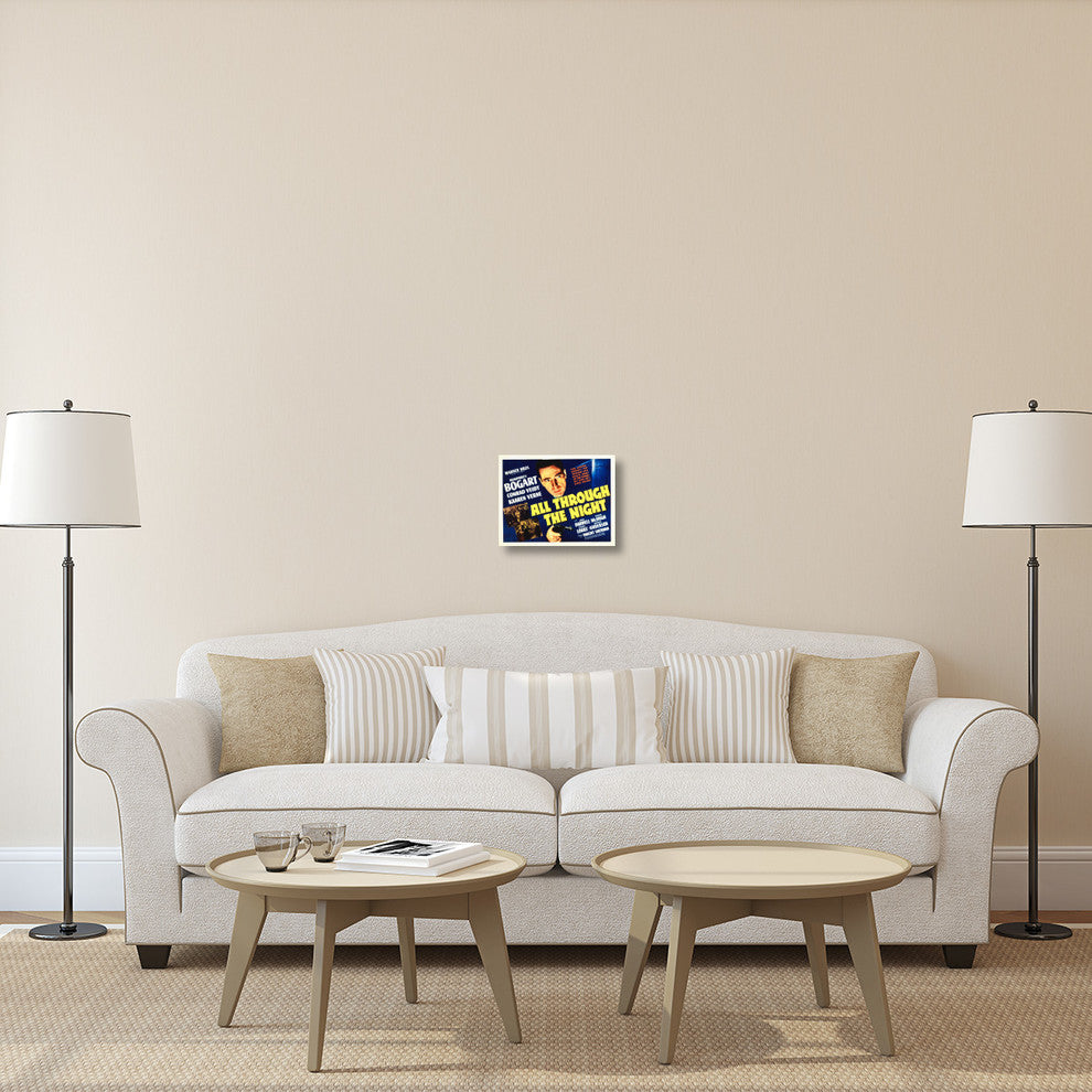 "All Through The Night" Canvas Giclee by Hollywood Photo Archive, 16"x12"