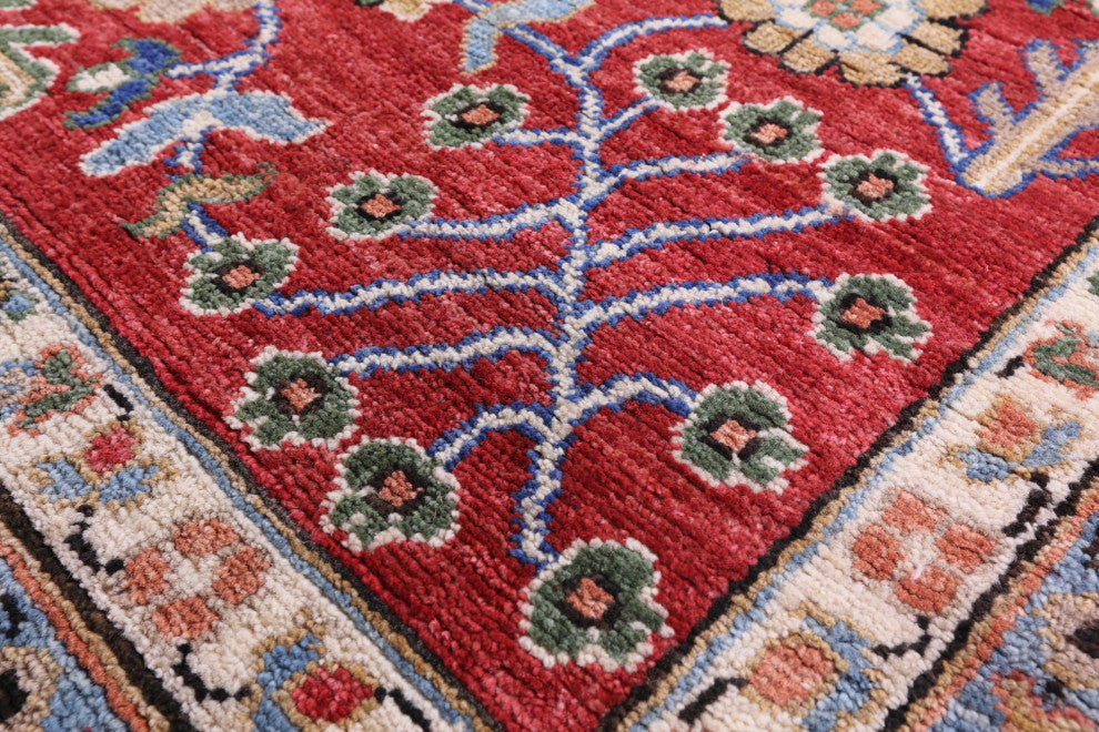 Handmade Persian Fine Serapi Wool Rug 6' 8" X 9' 10" - Q12819